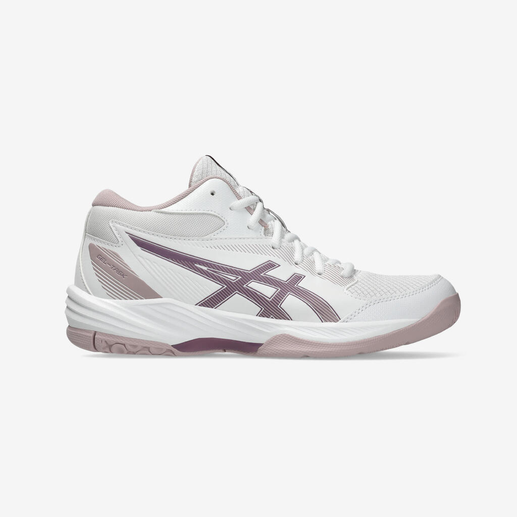 Damen Volleyball Hallenschuhe MID - ASICS GEL-TASK MT 4 weiss/lila